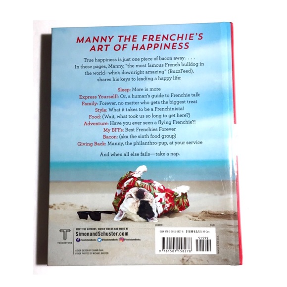 🆕 Manny the Frenchie’s Art of Happiness Book - Picture 2 of 9